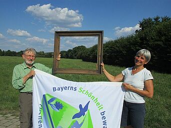 Gerettete Landschaft in Langenzenn Hier wurde uns die "Nordumgehung" erspart