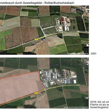 Flächenverbrauch Roßtal Flächenverbrauch Roßtal