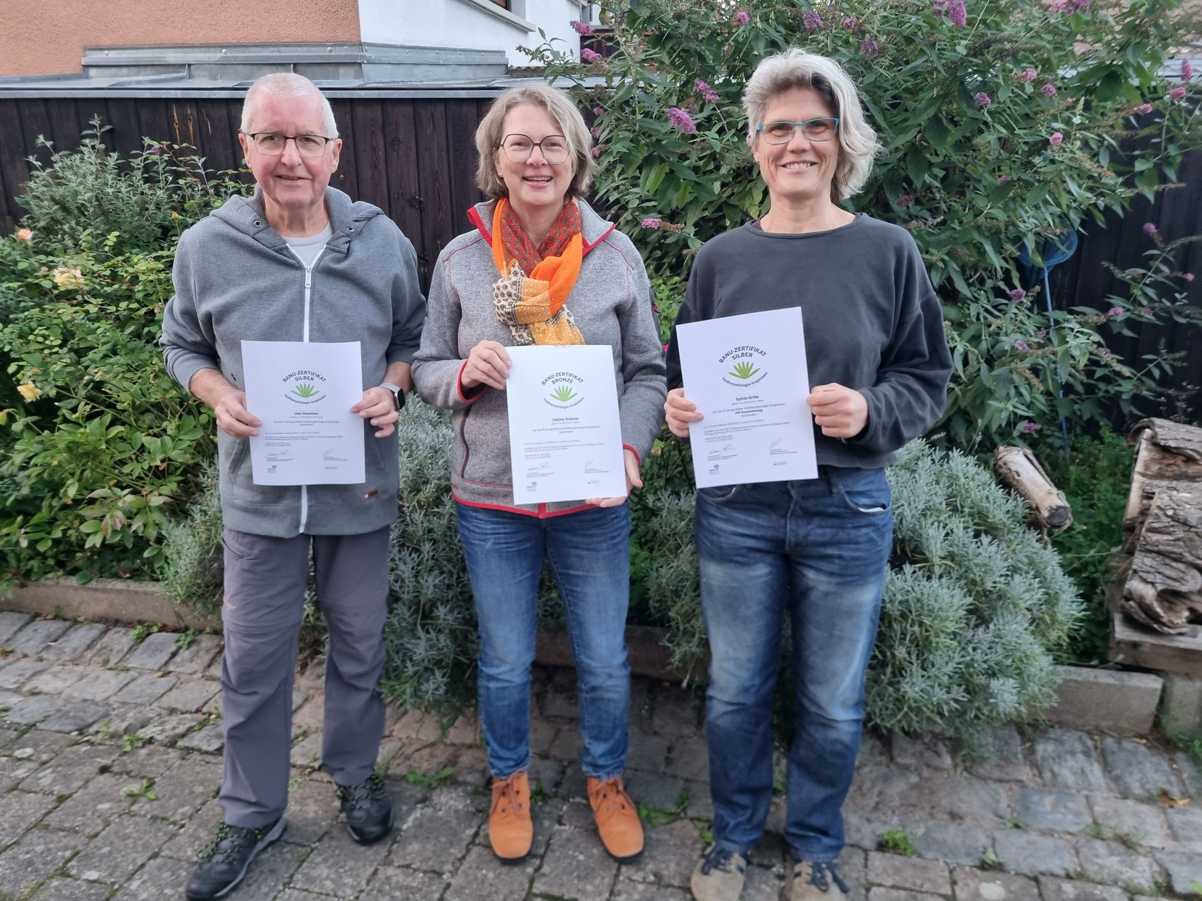 Zertifizierte Kolleginnen und Kollegen