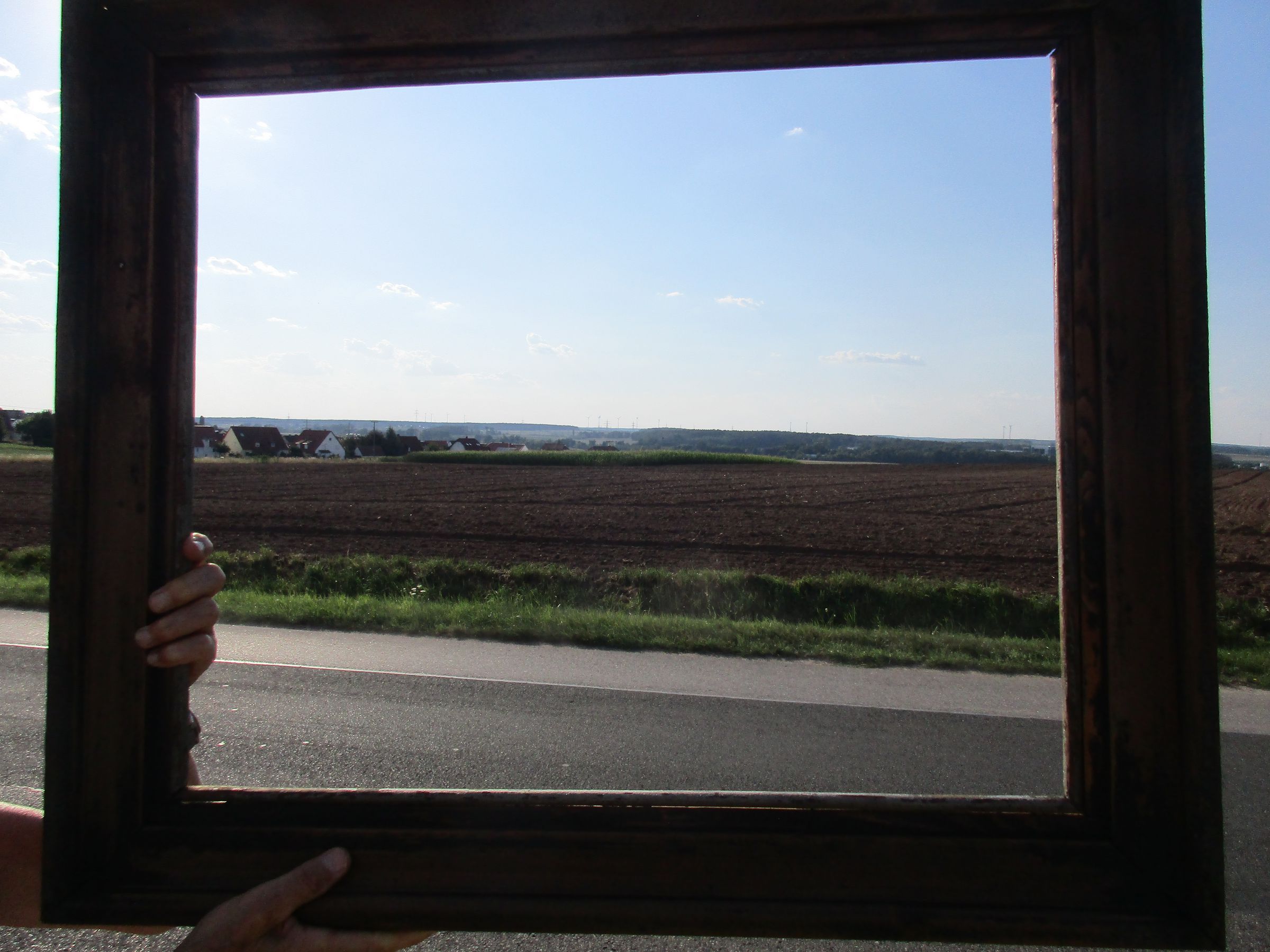 Gerettete Landschaft in Cadolzburg