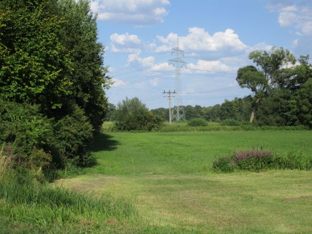 Schöne Landschaft statt Straße in Vincenzenbronn